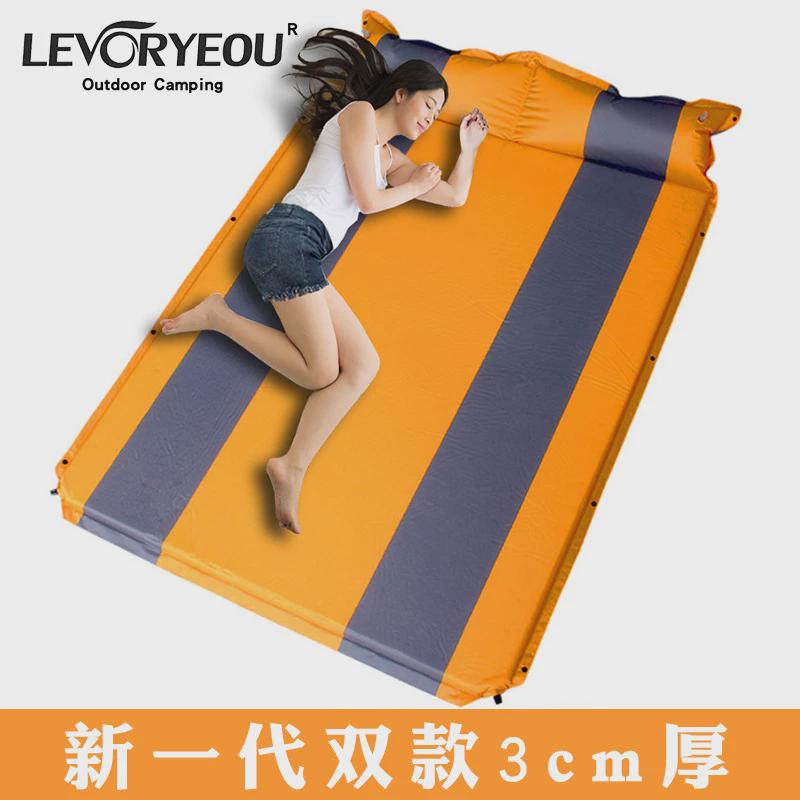 户外单人自动充气垫露营睡垫加宽气垫床加厚防潮垫午休垫帐篷垫子
