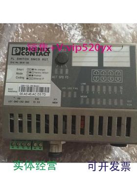 现货供应菲尼克斯FLSWITCHSMCS8GT2891123Smart紧凑型管理交换机