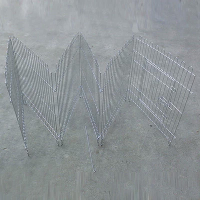 宠物电镀围栏狗栅栏中的宠物围栏可折叠小型犬围栏6片8片狗笼子