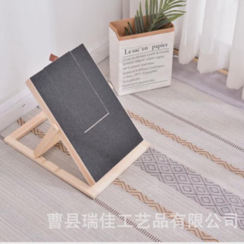 木质宠物狗抓板狗狗指甲刮擦板搓板可调节抽拉式指甲修理狗爪板