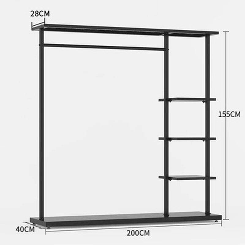 服装展示架落地衣架女装童装铁艺货架服装店挂衣架衣服展示架批发
