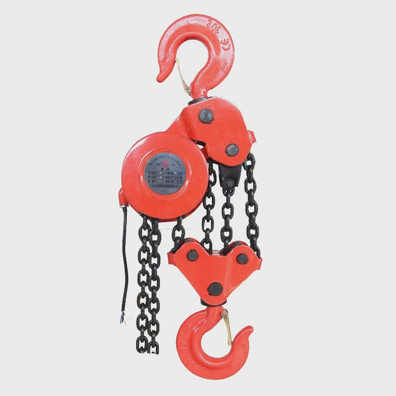 群吊拉链电动葫芦5吨7.5吨10吊钩380v淬火吨家用电动起重小葫芦