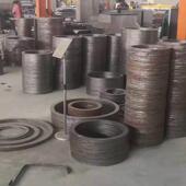 冲压角铁法兰片螺旋风管镀锌焊接角钢式 圆形连接风道配件