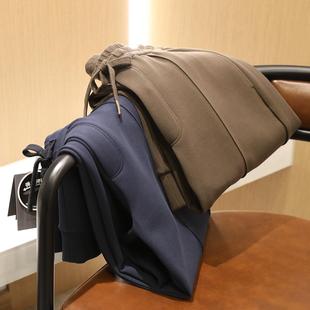 男极简风卫衣套装 新款 两件套8818 奢华五层面料空气层2024春季 法式