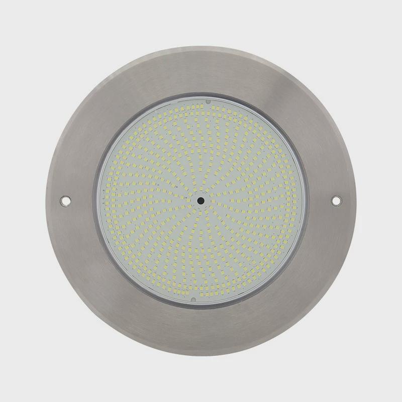 超薄泳池灯led户外防水挂壁式七彩水下灯12v游泳池无线遥控水底灯