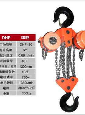 30油罐9米吨群吊环链电动葫/链条式电动提升机30t*6m12米电动倒链