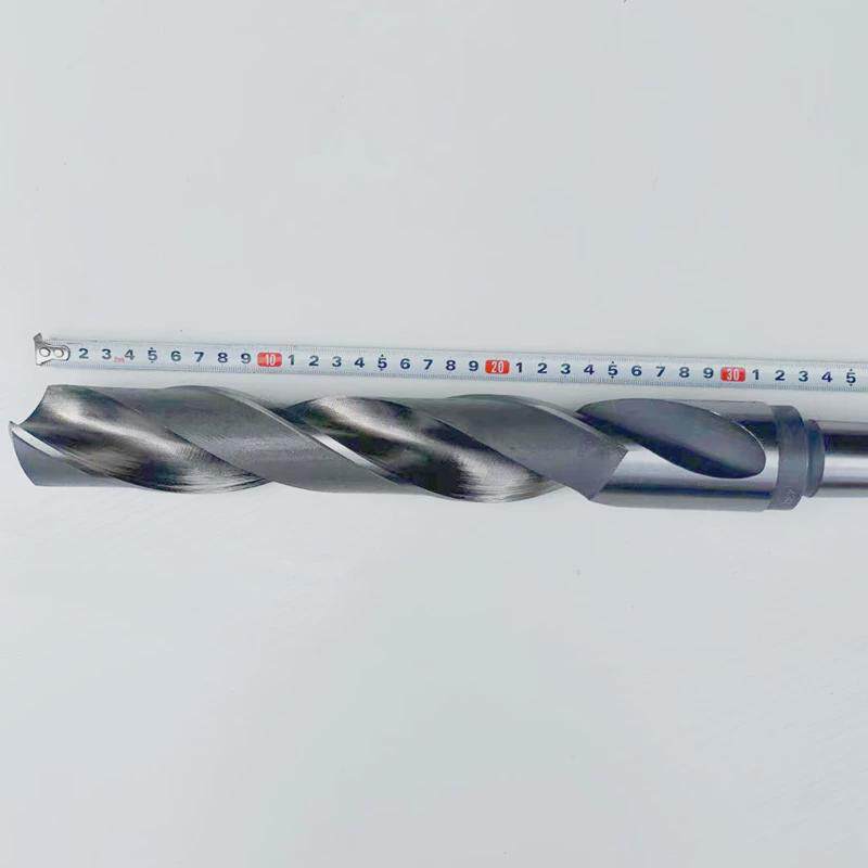哈尔滨锥柄加长麻花钻长刃特长孔深长杆超硬不锈钢大钻头48.4新款