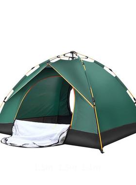 厂家便携帐篷户外露营全自动速开野营用品tent折叠四角营地帳篷