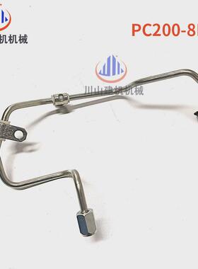 热销挖掘机配件pc200210220240-8康明斯6d107高压柴油泵共轨油管