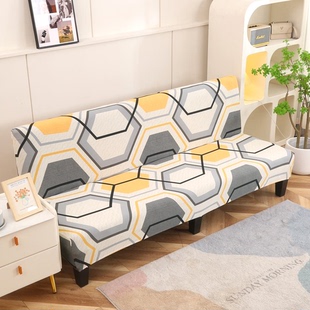 9wor两用折叠沙发床套罩弹力四季 盖布梳垫化巾无扶手沙发套罩