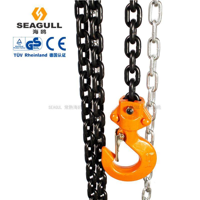 手拉葫芦1T2T3T5T10吨小型家用起重吊机倒链起重葫芦