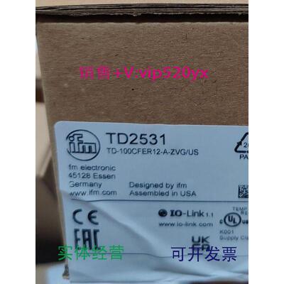 现货供应IFMTD2501TD2517TDA981TD2531全新易福门现货