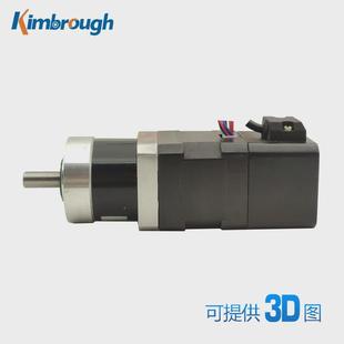 42行星减速带刹车直流无刷电机dc24v26w减速比4 100