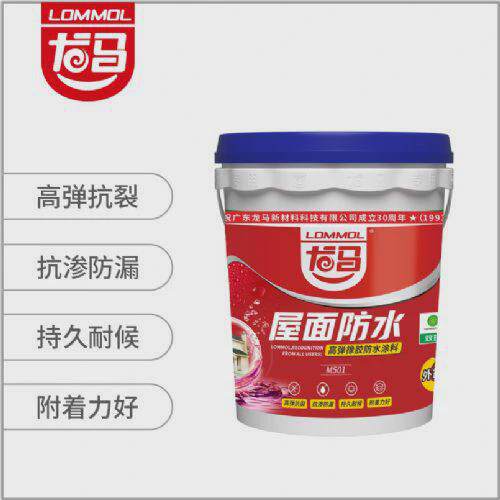 龙马补漏卫生间透明防水胶屋顶外墙防水涂料免砸砖防漏家用胶