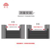 铝合金不锈钢防汛挡水板防洪闸防洪防洪挡板地下车库防水墙