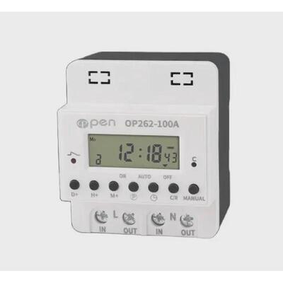 OP262-100A智能时控开关220V定时开关时间控制器可定时自动开关