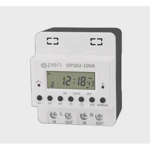 OP262-100A智能时控开关220V定时开关时间控制器可定时自动开关