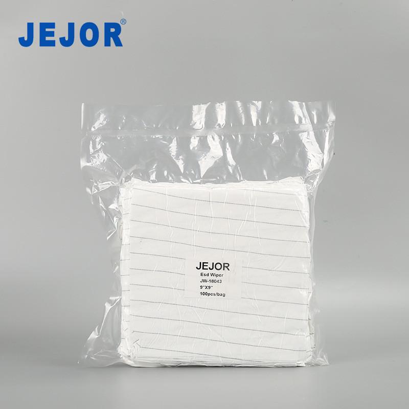 热销防静电无尘布工业擦拭布吸水吸油手机屏幕清洁9*9一次性擦拭