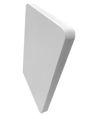 建冠pvc发泡板7mm高密度结皮板广告硬包材料雕刻模型