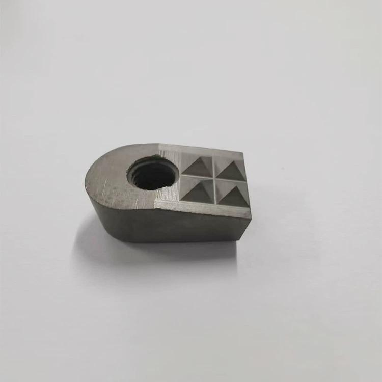 钨钢卡爪硬质合金块爪钉精密嵌入式耐磨块高硬度卡盘PC127