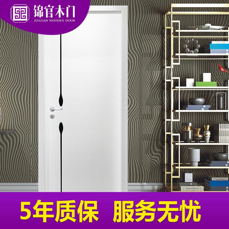 成都厂家批发供应实木复合烤漆门简约实木门卧室门烤漆木门