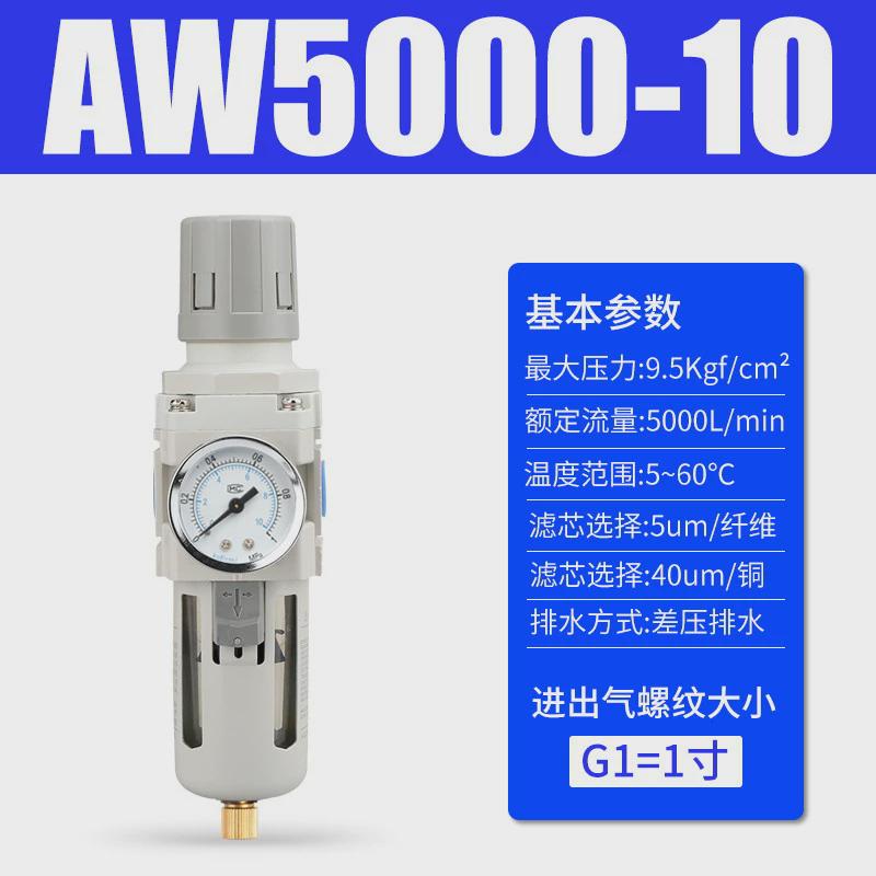 空压机油水分离器过滤器自动排水气源处理器二联三联件AW3000-03