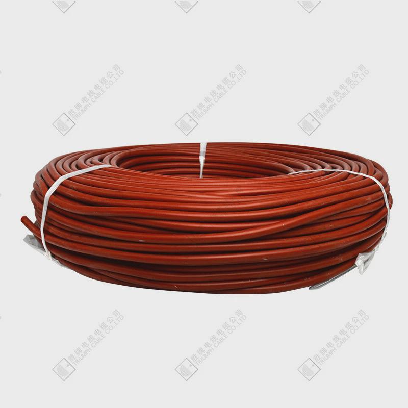 单芯耐高温硅胶线agr10180烘房冷库用电源线耐温-60至200度