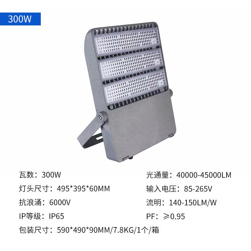 工程款led防飞投光灯厚料足瓦工业户外车间厂房照明led飞狼泛光灯