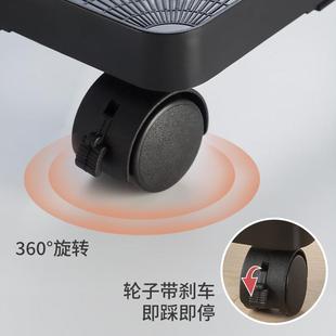 电脑主机移动托架尺寸可调节通用增高底座台式机箱支架万向轮