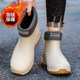 雨鞋 钓鱼耐磨登山短筒雨季 男士 水鞋 防水雨靴外穿厨房防滑胶鞋 时尚