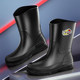男款 德国雨鞋 2026新款 男士 时尚 防滑防水硅胶水鞋 加厚高中筒胶鞋