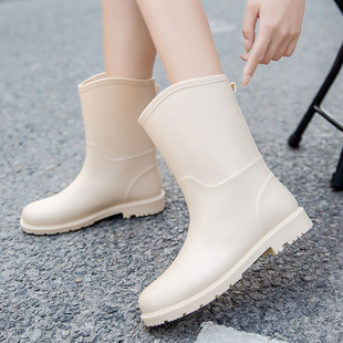 2026新款雨鞋女款短筒雨靴时尚冬季水鞋厨房成人防滑防水耐磨胶鞋