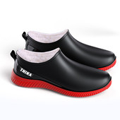 时尚 厚底水鞋 防水防滑耐磨雨靴四季 短筒户外钓鱼男士 工作胶鞋 雨鞋