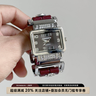 B.treasure 个性复古皮带扣手表小众饰品中古饰品Vintage复古手表