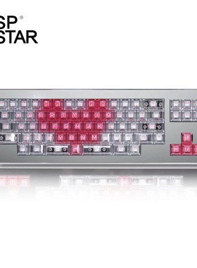 SP-STAR 极星C70 机械键盘客制化轴体热拔插三模2.4G磁吸上盖