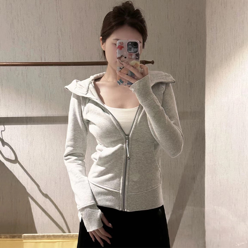 送运费险】新款修身运动卫衣外套