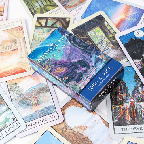 思维景观塔罗牌 韦特体系带说明 mind spaces tarot