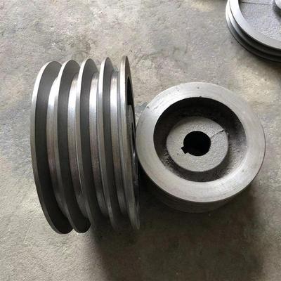国标四槽B型皮带轮电机铸铁带轮三角带轮工作轮外直径100-400毫米