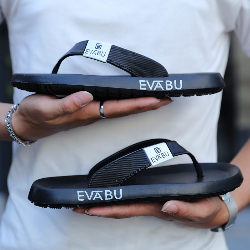 夏季新款人字拖批发男士防滑软底沙滩鞋EVA夹脚拖鞋ins潮男款凉