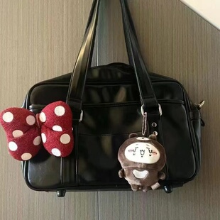 2026新款JK制服包二次元PU通勤斜挎包可爱少女日系学院单肩手提包