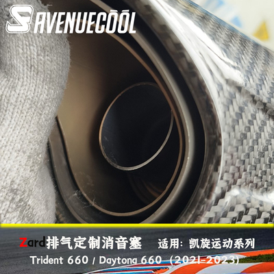 凯旋三叉戟660戴通纳Zard消音塞