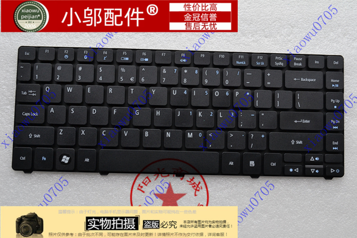 适用宏基 ACER 3810T 3810TG 4745 4820 4553 Aspire 4560G 键盘