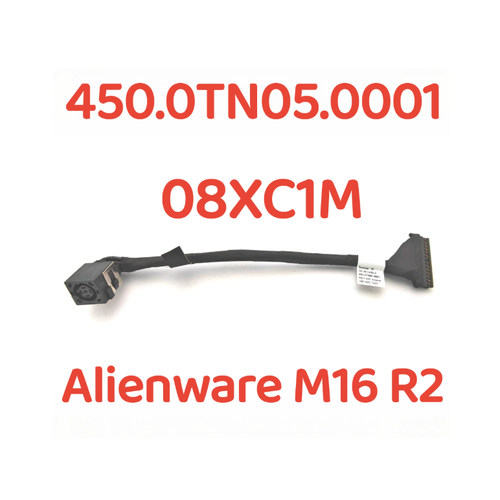 适用外星人P51E Alienware M16/M18 R1 R2充电口电源接口头0TWY0C