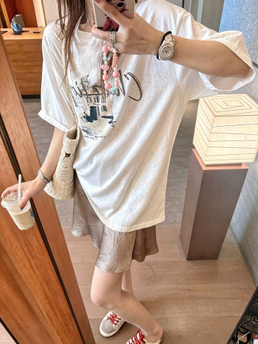 轻松穿出高级感 100%缎纹绉醋酸显瘦垂感半身裙短裙 45度斜裁工艺