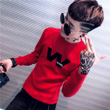 社会小伙修身小码潮男毛衣潮流针织衫毛线衣（黑）502-MY06-P68，男装针织衫/毛衣，电商A343