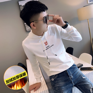 社会精神小伙修身连帽卫衣男潮流 502-WY20-1-P65图片