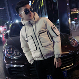 冬季加厚大口袋连帽棉衣外套青少年棉服A343-CF05-P140，男装棉衣，电商A343