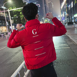 冬季社会小伙棉衣男外套修身保暖棉服黄1A343-CF59-P118，男装棉衣，电商A343