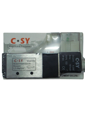 C.SY VALVE电磁阀气动阀MODEL SY4V210-08电磁换向阀