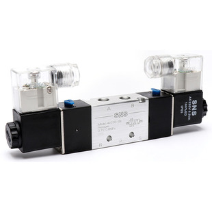 SNS VALVE电磁阀MODEL 4V120-06 4V220-08 4V320-10 4V420-15